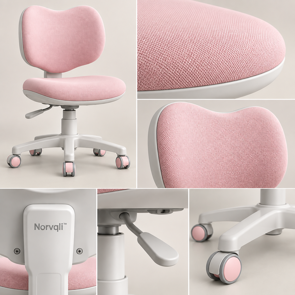Norvqli™ Children’s Adjustable Growing Study Chair main image 06