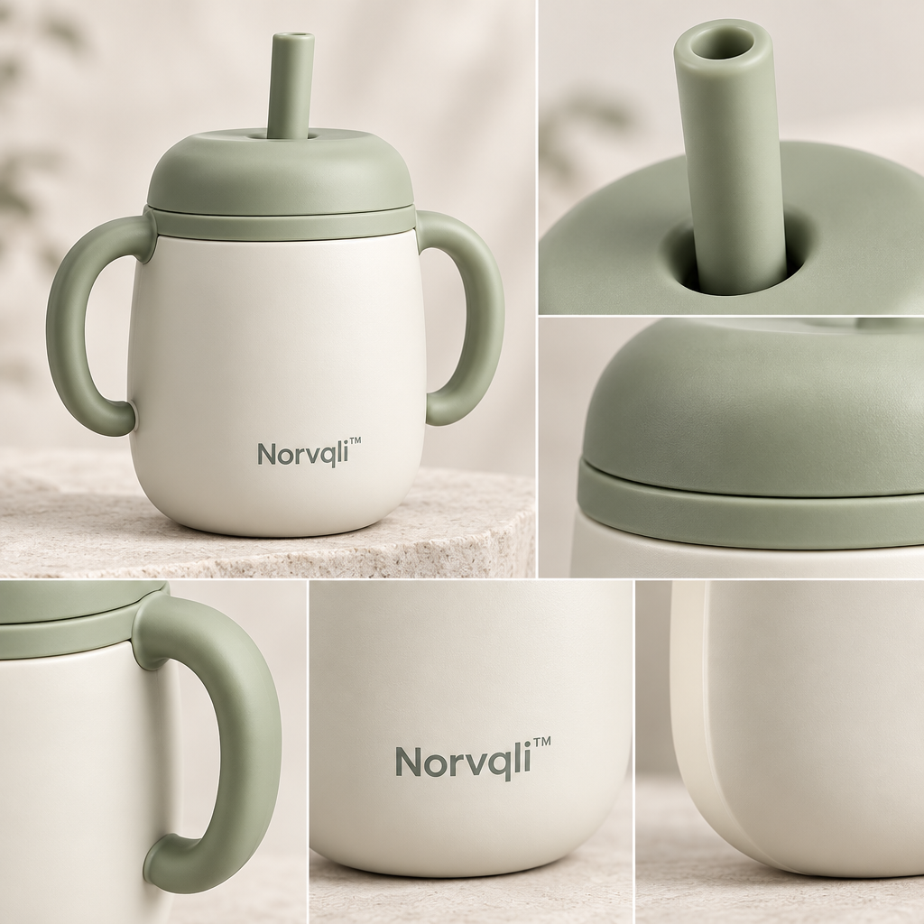 Norvqli™ Children’s Insulated Straw Cup main image 06