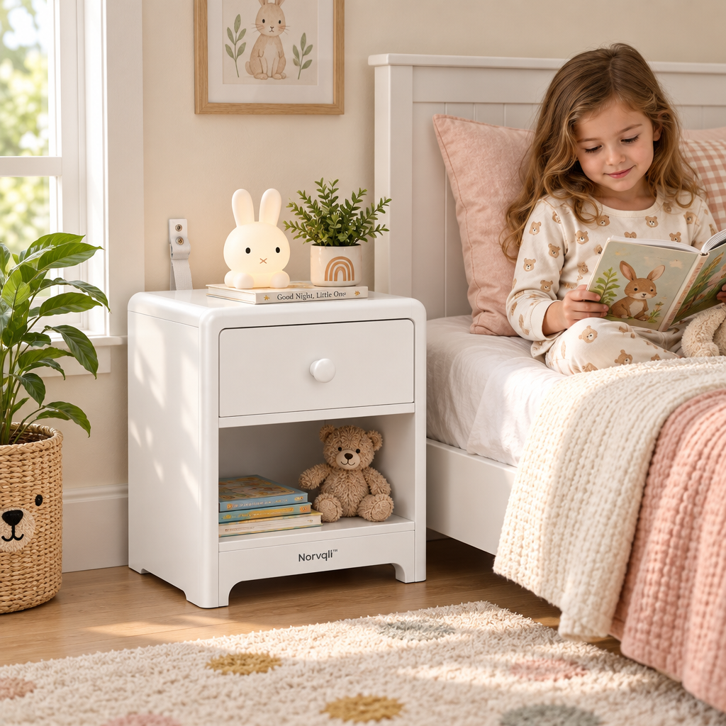 Norvqli™ Children’s Bedside Storage Cabinet main image 02