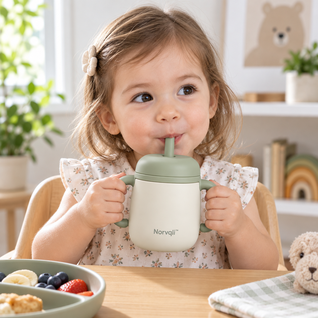 Norvqli™ Children’s Insulated Straw Cup main image 04