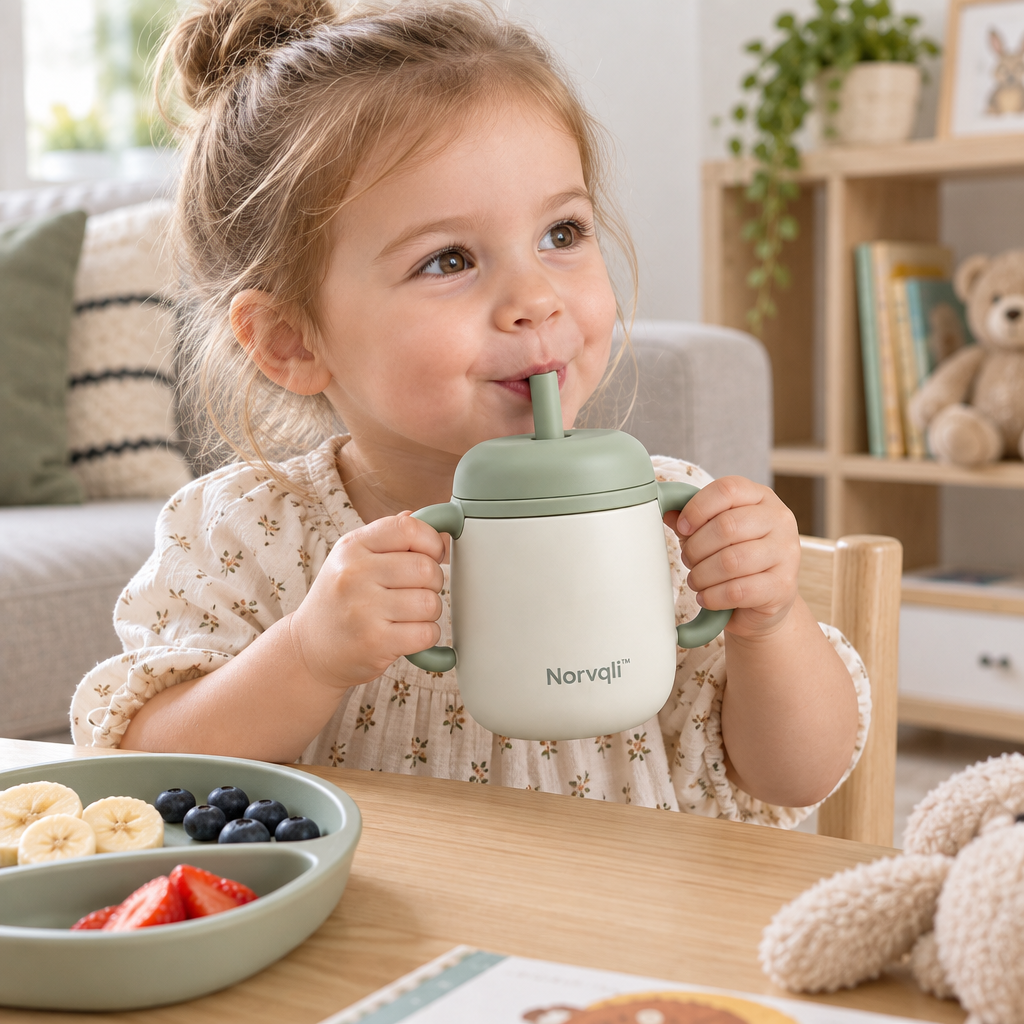 Norvqli™ Children’s Insulated Straw Cup main image 05