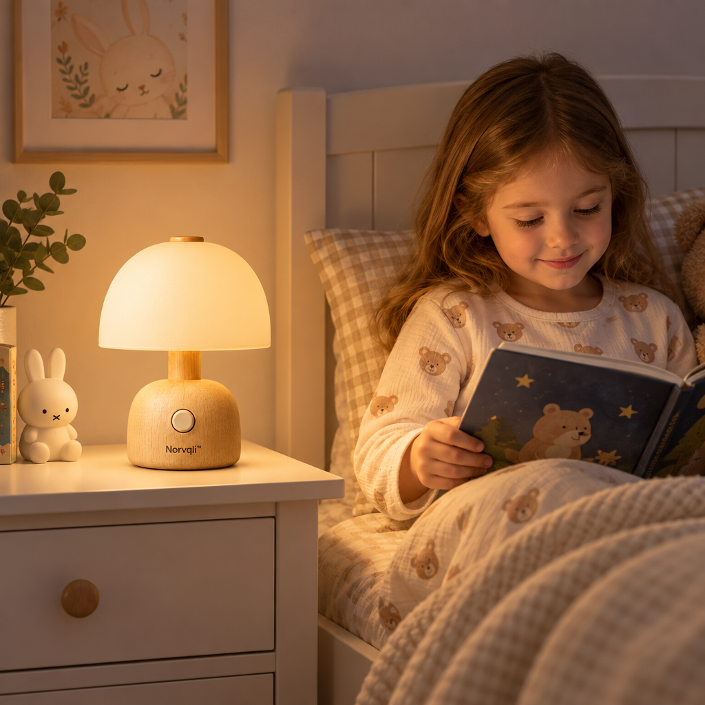 Norvqli™ Children’s Bedside Reading Lamp hero