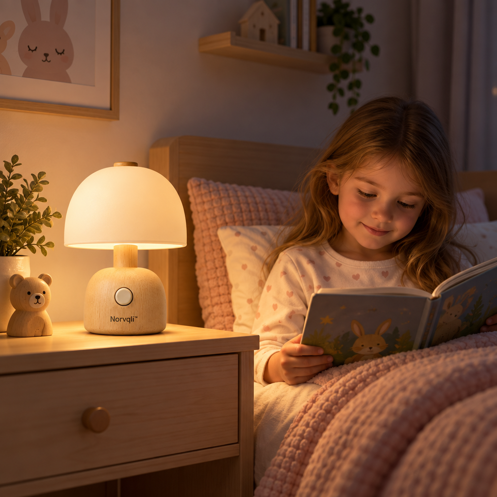 Norvqli™ Children’s Bedside Reading Lamp main image 02