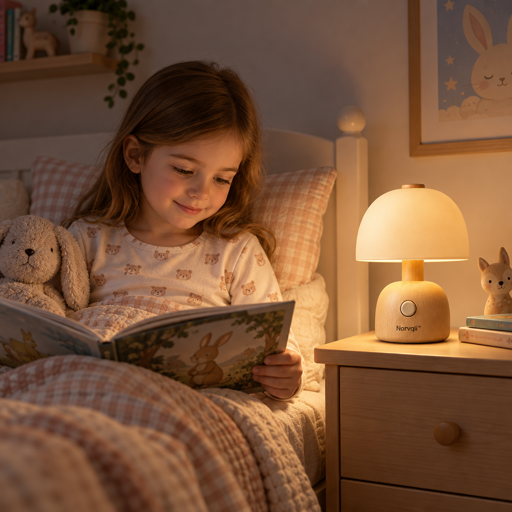 Norvqli™ Children’s Bedside Reading Lamp main image 04