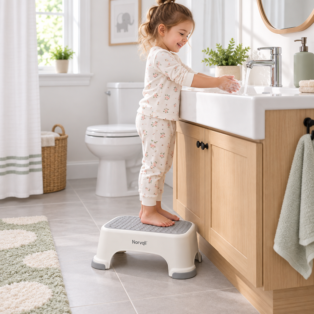 Norvqli™ Non-Slip Children’s Bathroom Step Stool main image 04