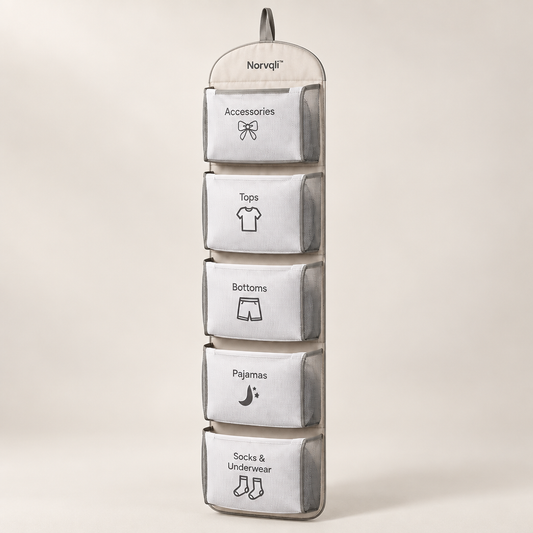 Norvqli™ Children’s Hanging Clothing Organizer hero