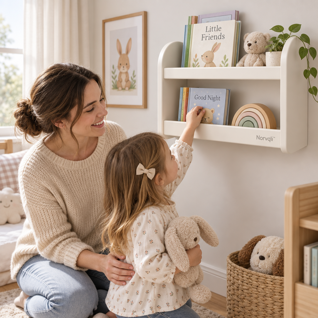 Norvqli™ Multi-Function Children’s Wall Shelf main image 05