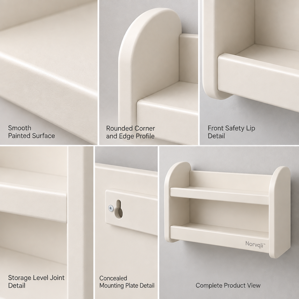 Norvqli™ Multi-Function Children’s Wall Shelf main image 06